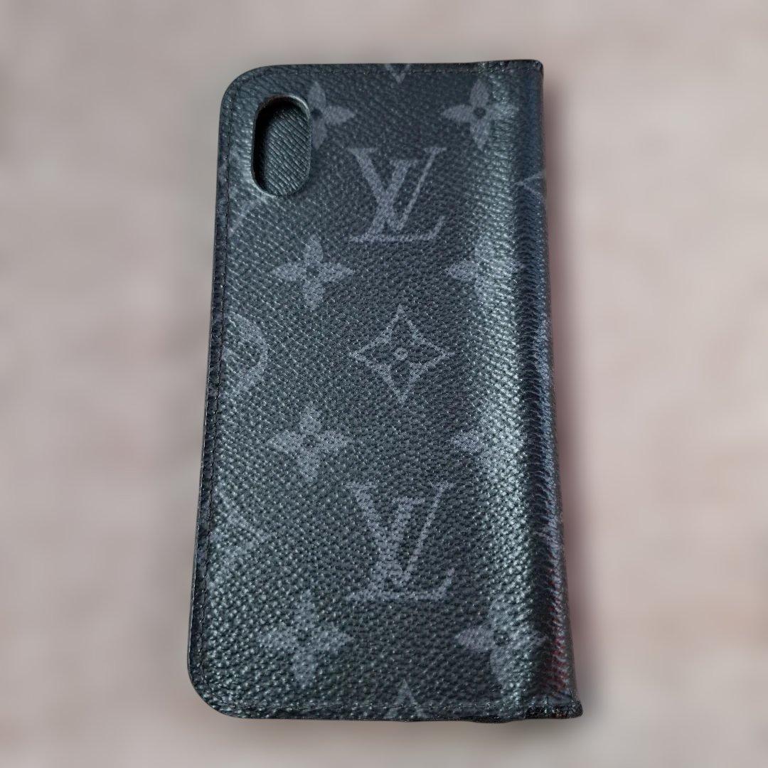 Louis Vuitton 手帳型ケース ブラック iPhone10 XS用
