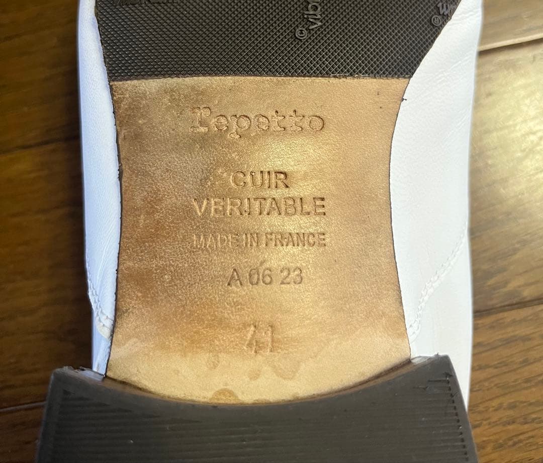 Repetto zizi レペット ジジ ホワイト 41