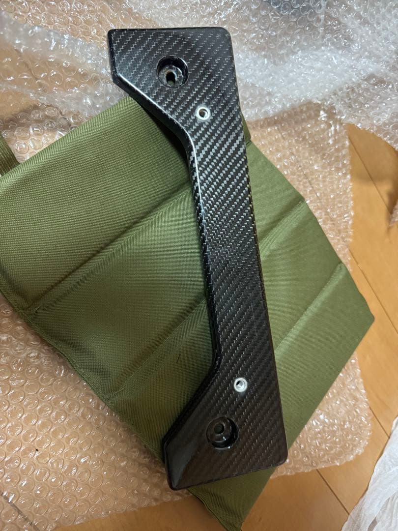 LEMS カーボンフロントナンバーベース　IS-F 20 IS レクサス