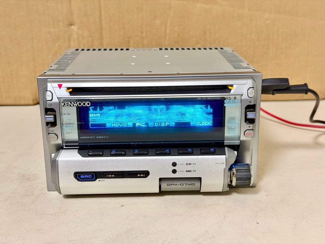 KENWOOD DPX-07MD カーオーディオデッキ ))