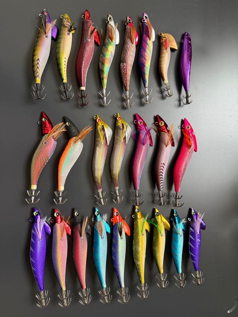 ティップラン用エギ　24本セット ダイワ　シマノ　バレーヒル