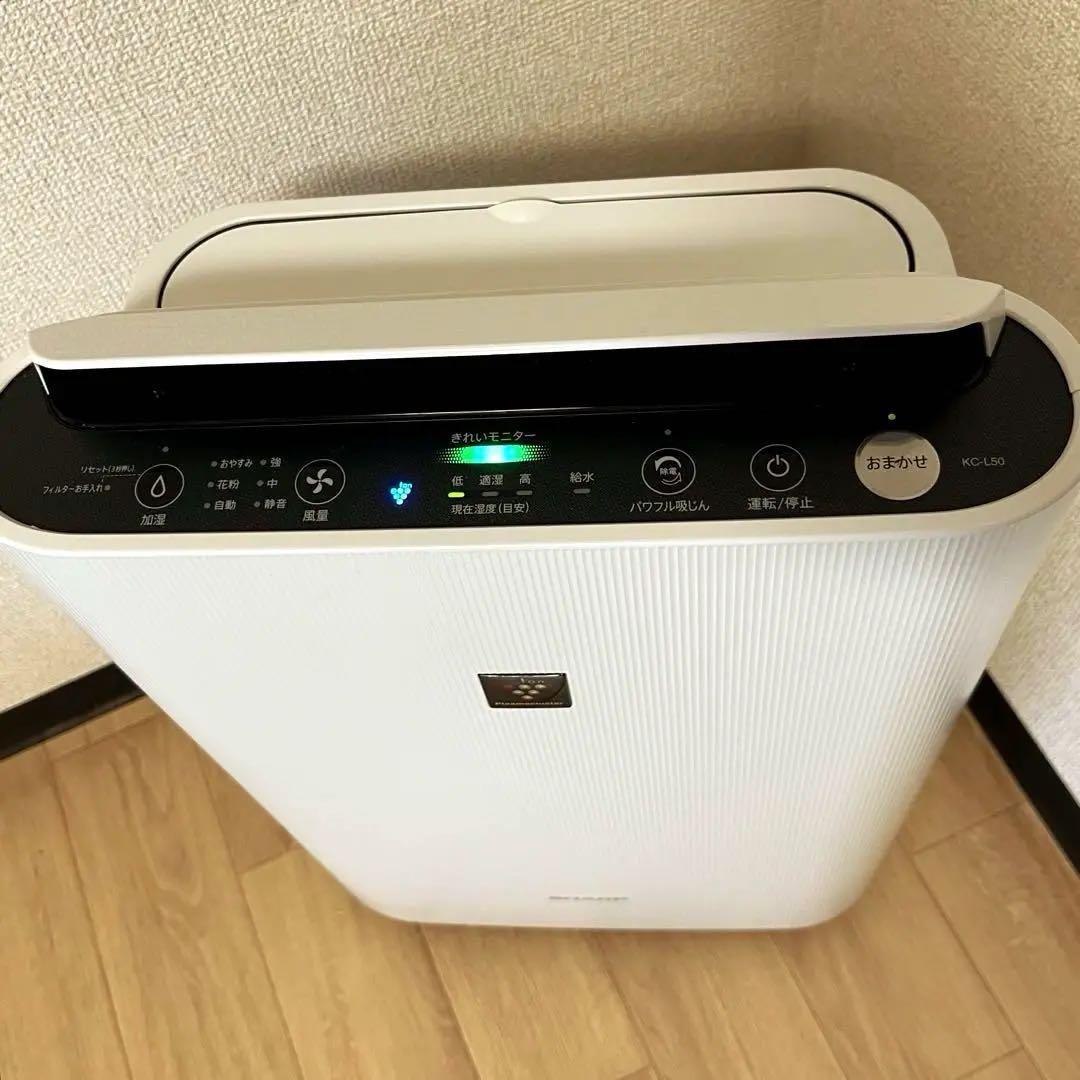 シャープ 加湿空気清浄機 プラズマクラスター7000 スタンダード 2021年製