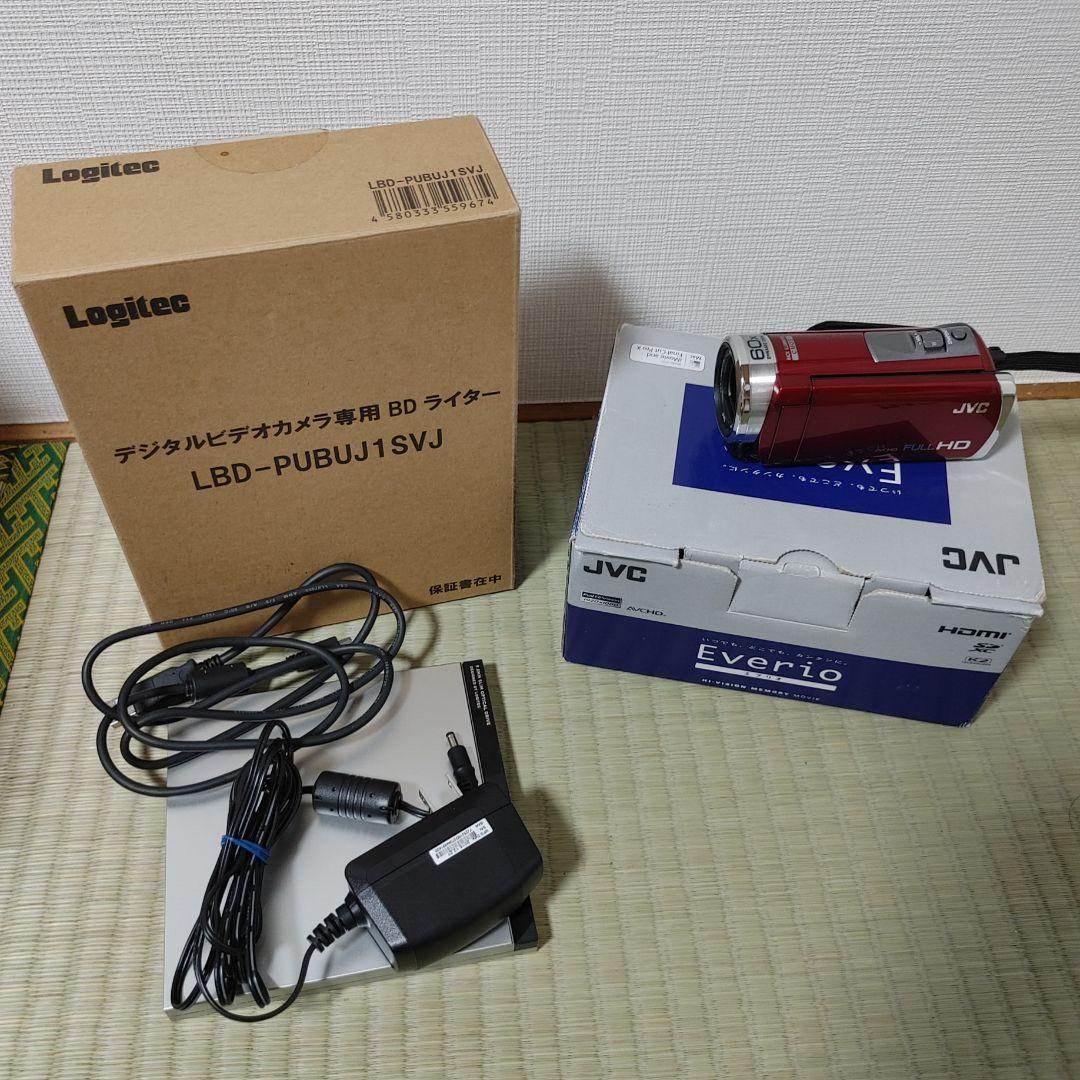 JVC Everio エブリオ ビデオカメラ GZ-E770 専用ライターセット