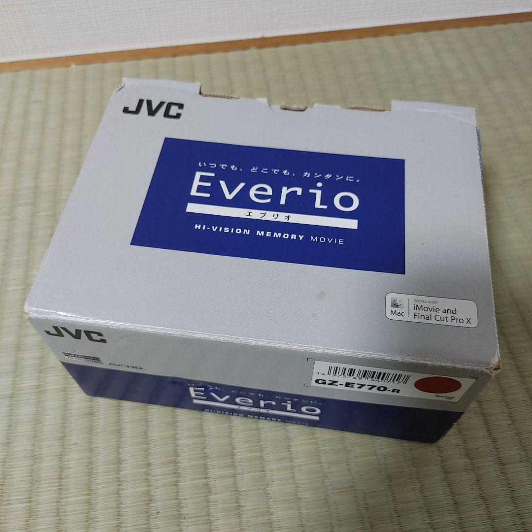 JVC Everio エブリオ ビデオカメラ GZ-E770 専用ライターセット