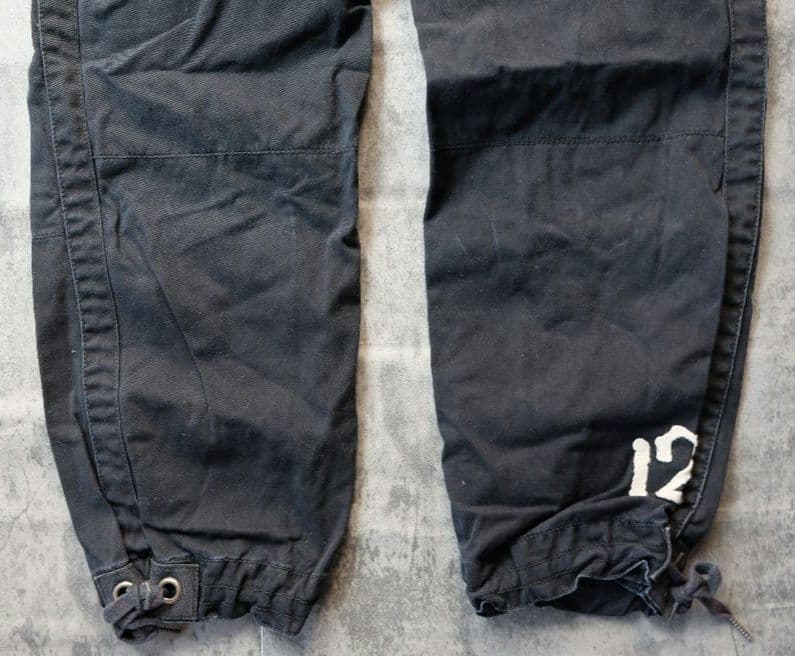 90s【ポロ ラルフローレン】 パラシュート カーゴパンツ ブラック y2k