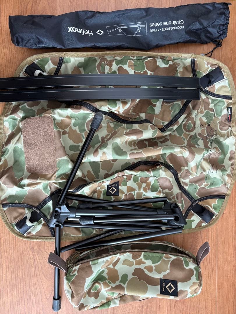 ヘリノックス　タクティカルチェア　ロッキングフット
