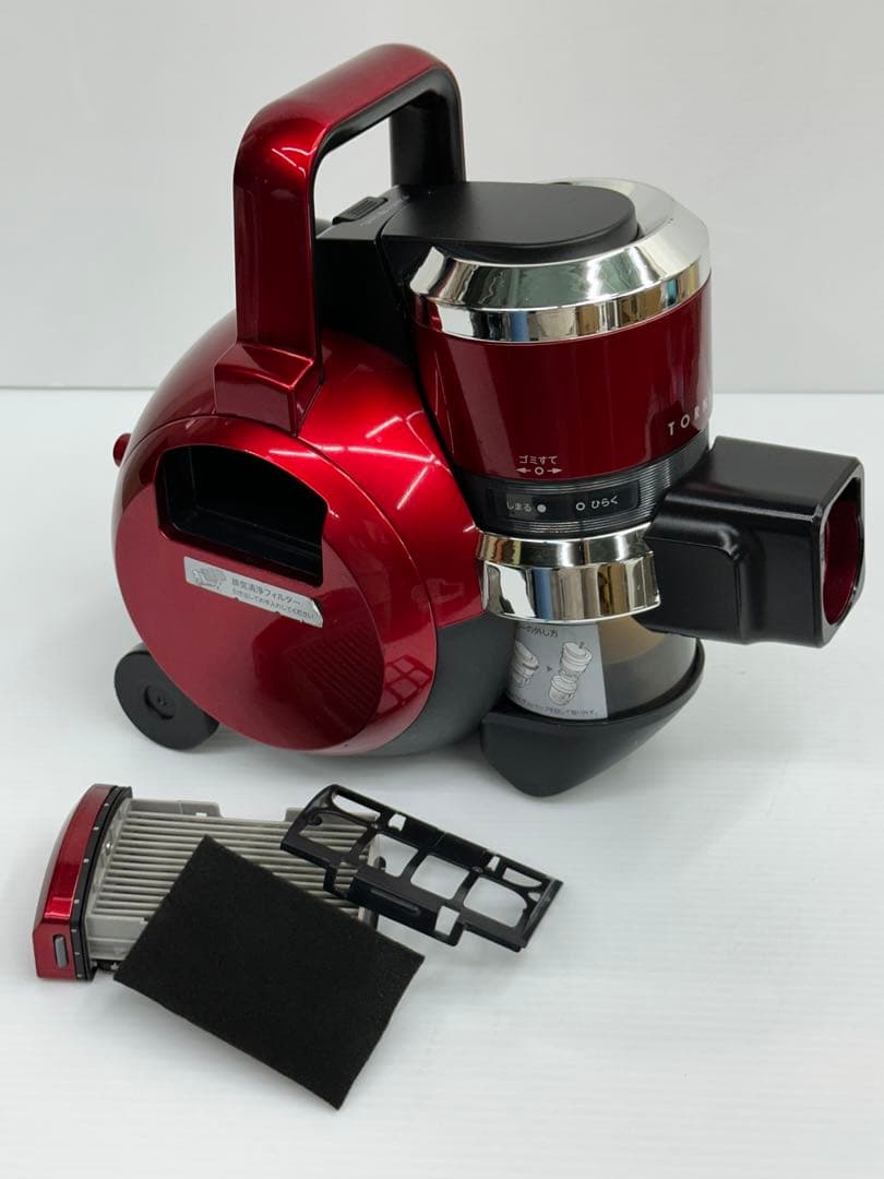 動作保証品　東芝 トルネオ VC-SG910X 赤 2021年製 掃除機　本体