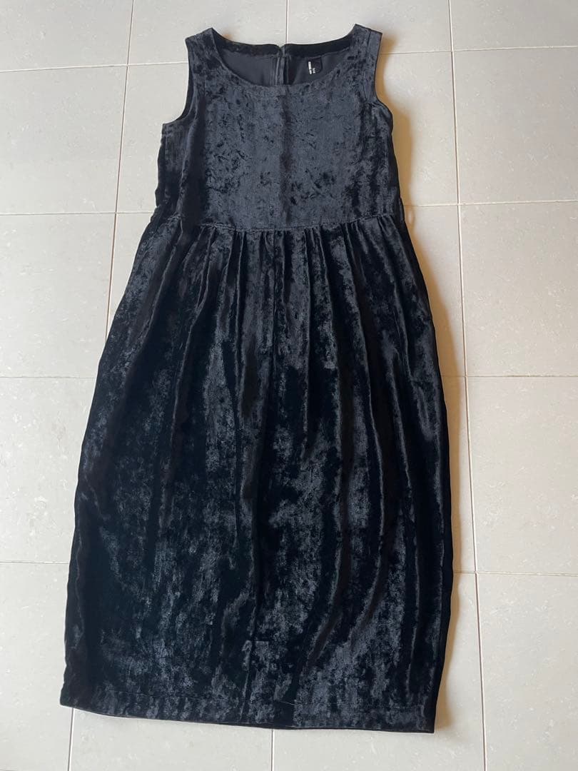 T*.様 AD1988トリココムデギャルソン ベロアセットアップ　ワンピース