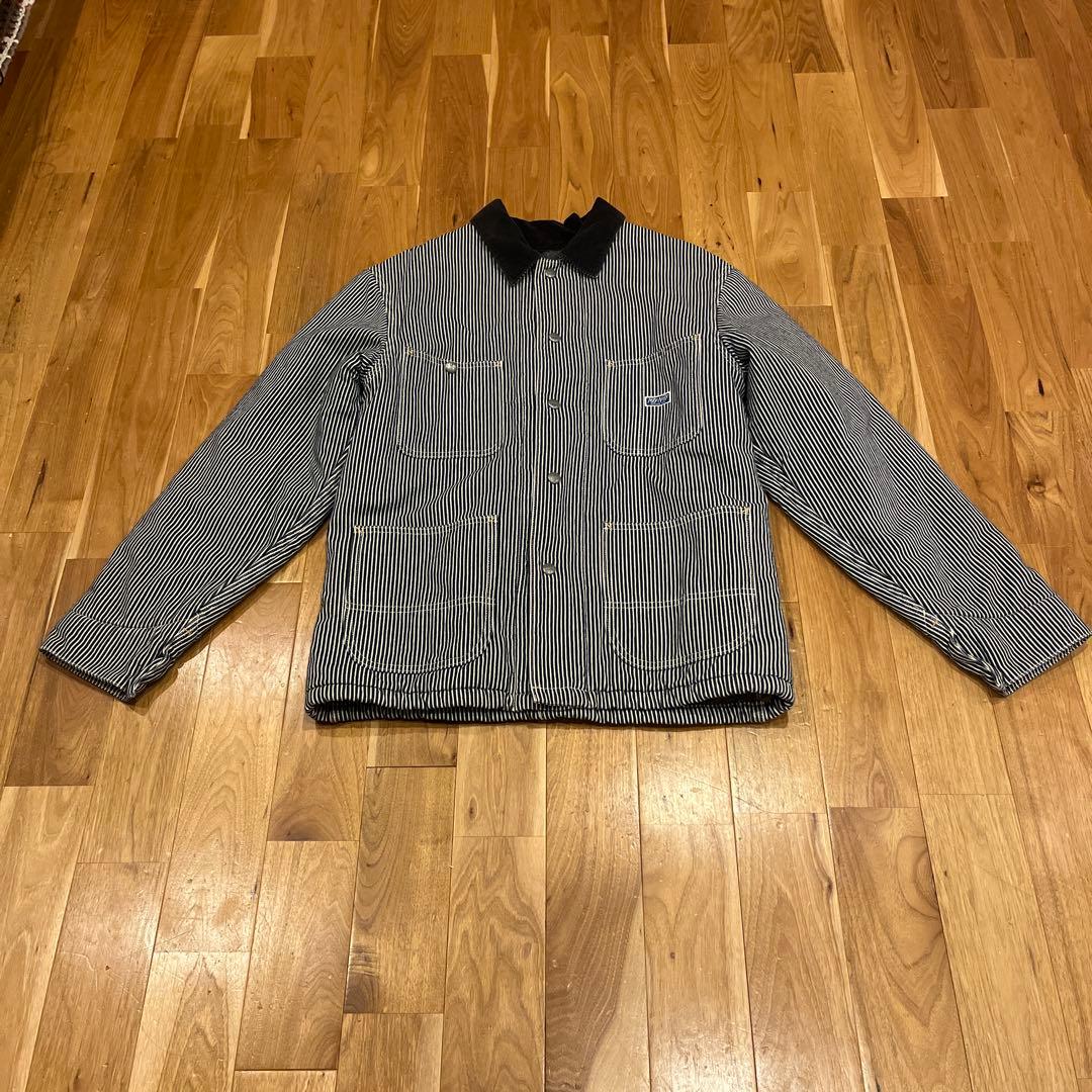 ラディアル Tuff-Nuff ストライプ カバーオール　ヒッコリー