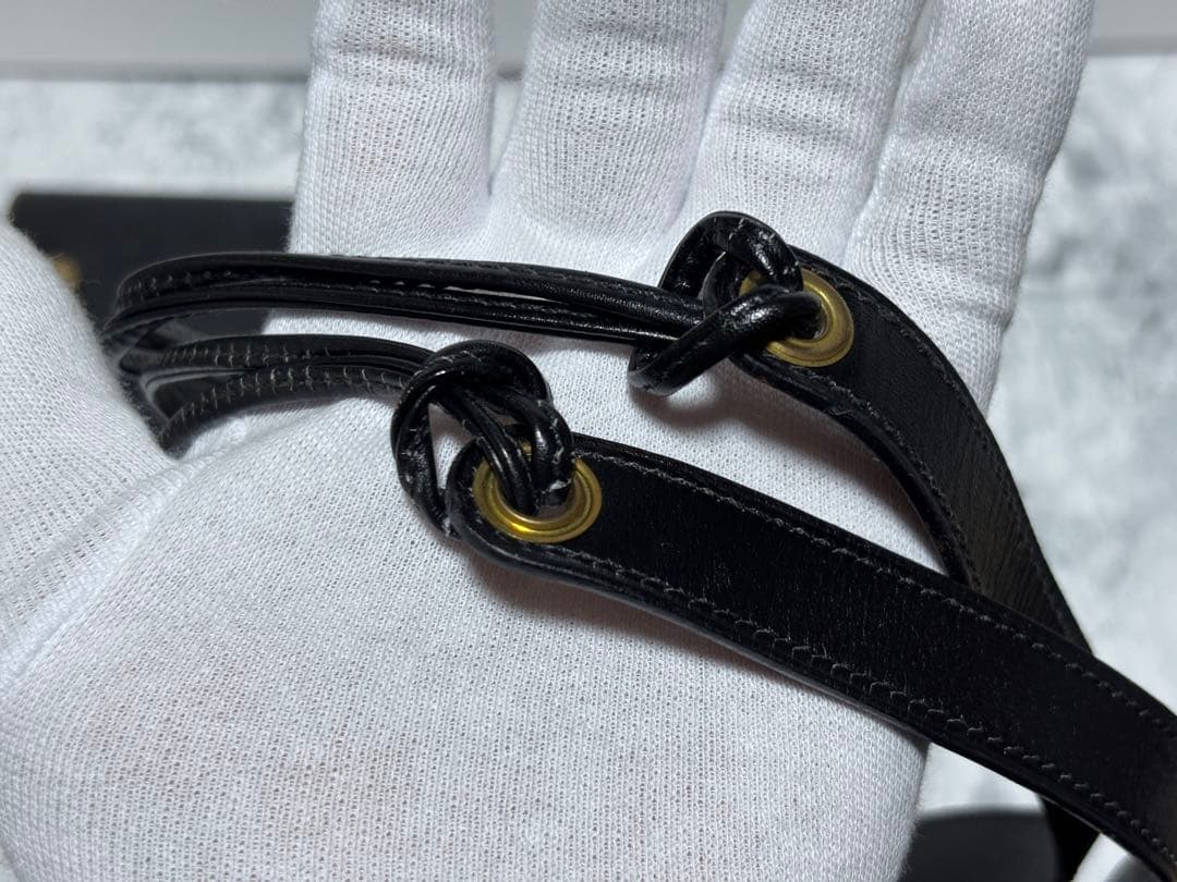 HERMES エルメス ボックスカーフ ポシェットグリーン ウエストポーチ