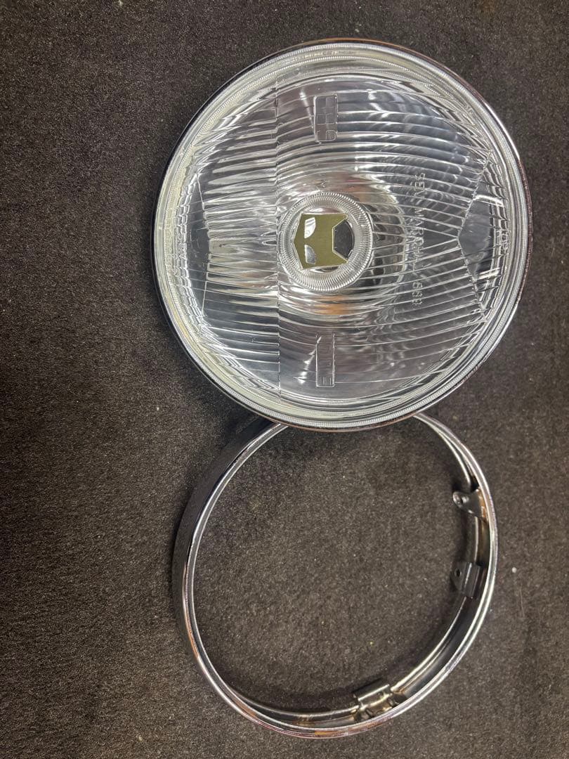 マーシャルヘッドライト　クリア　デベソ　889汎用品　180パイ