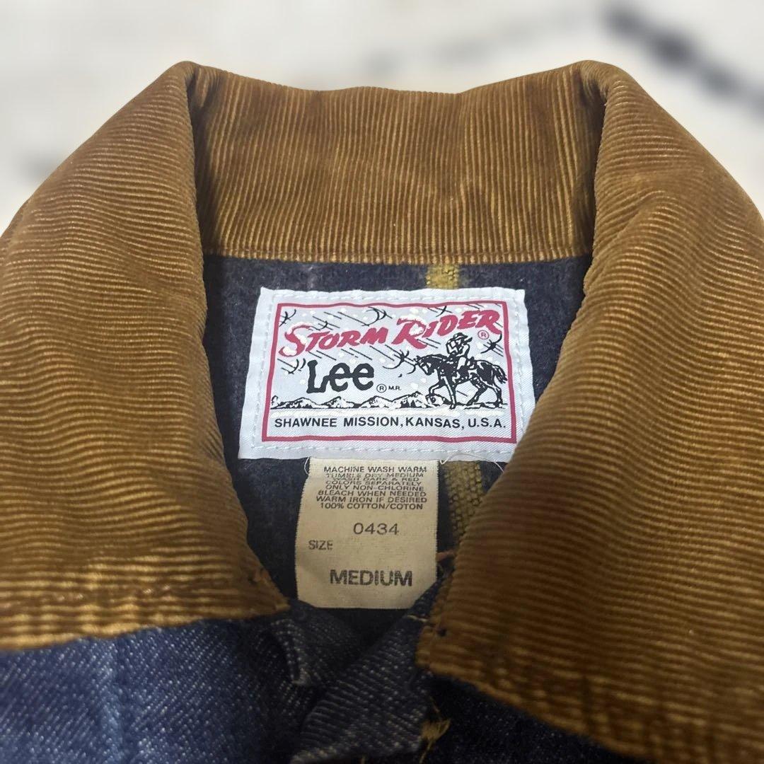 Lee リー　ストームライダー Gジャン　デニム　裏地付きMサイズ