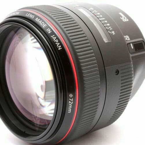 Canon EF85mm F1.2 L II USM 単焦点