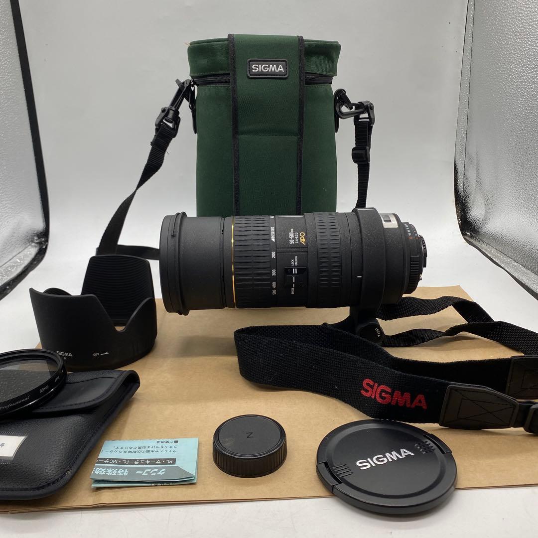 SIGMA APO 50-500mm F4-6.3 EXRF ニコン Fマウント