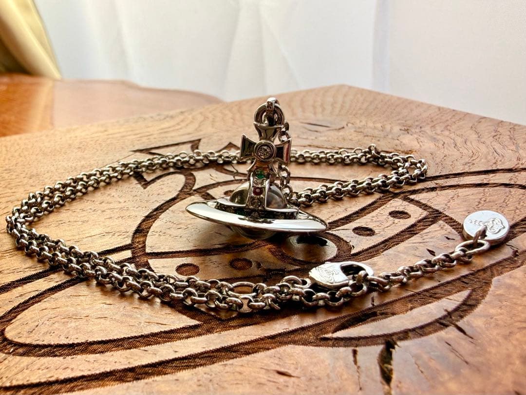 美品/正規品 VivienneWestwood タイニーオーブ/ガンメタル