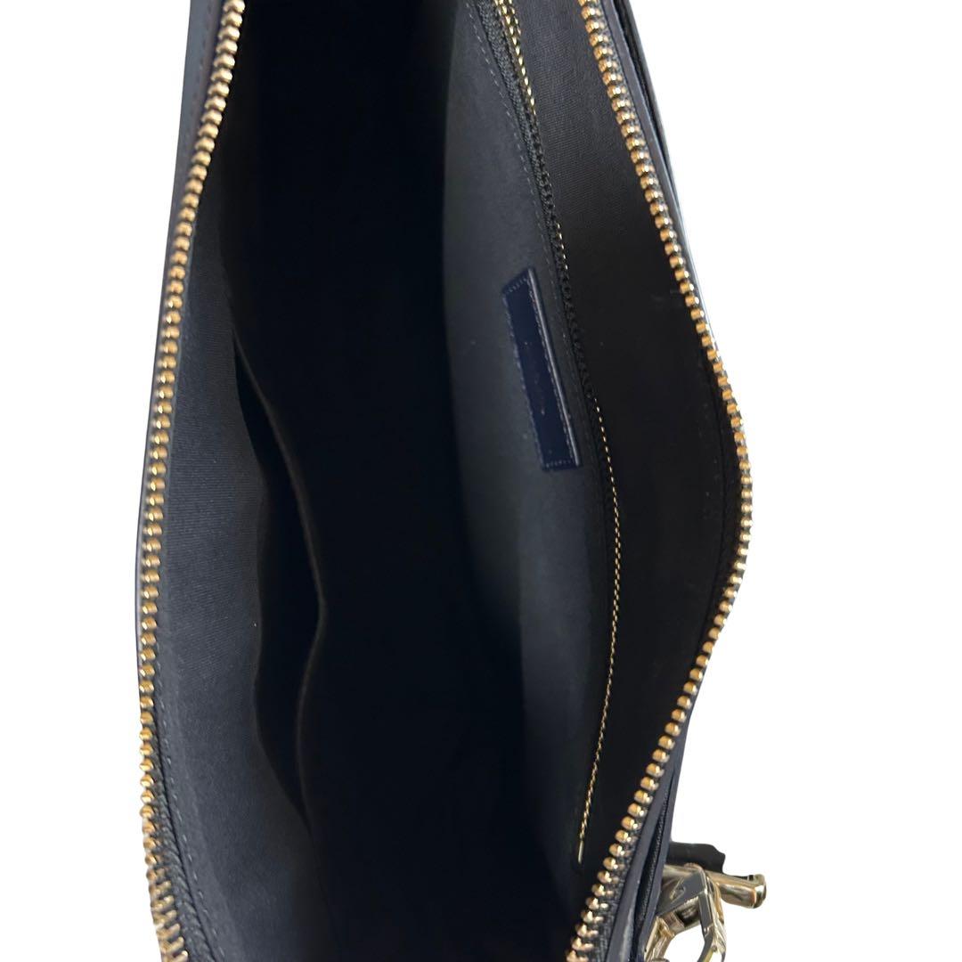 Paul Smith ネイビーレザービジネスバッグ