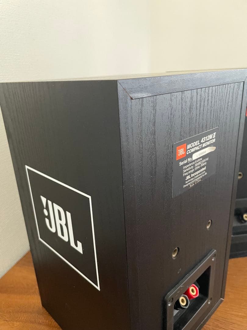 JBL 4312MⅡ BK 2台セット