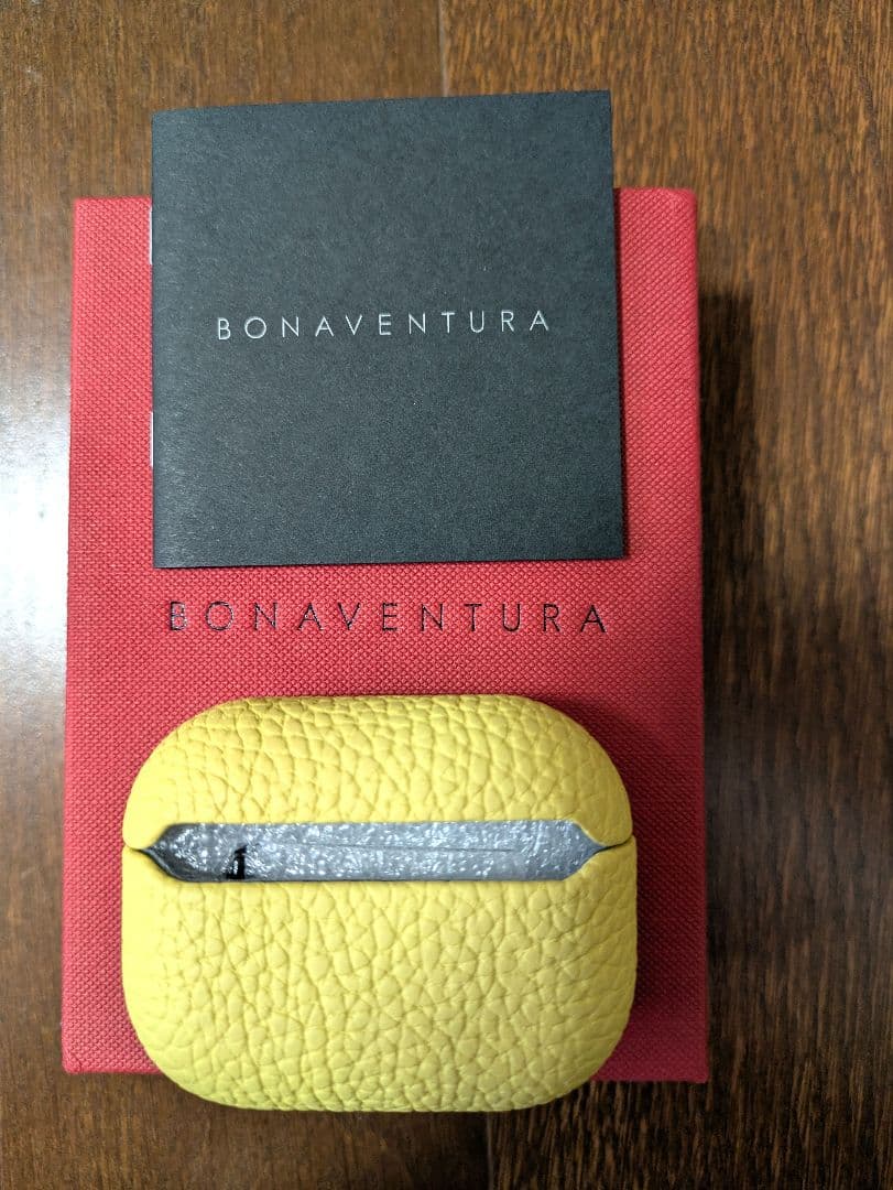 【BONAVENTURA】AirPods Proケース　シュリンクレザー