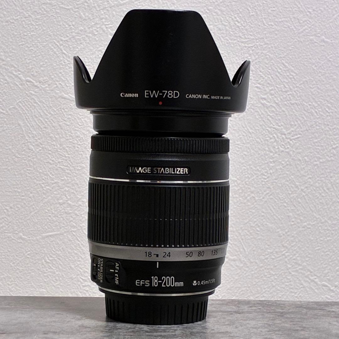 ⭐️美品⭐️キャノンCanon EF-S 18-200mm F3.5-5.6 IS