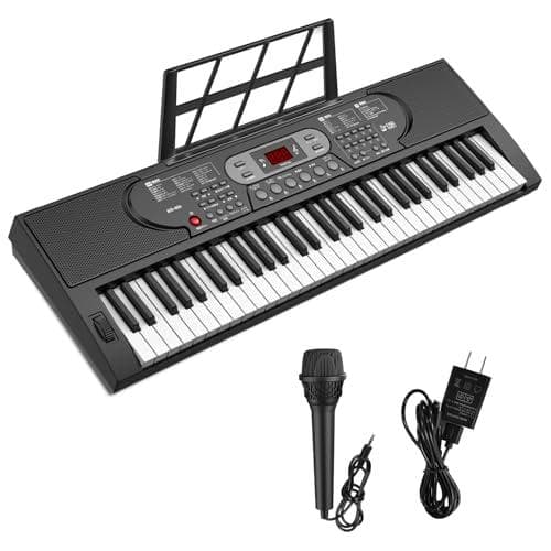 電子ピアノ 61鍵盤 キーボード ピアノ 70デモ曲 200音色 200リズムm