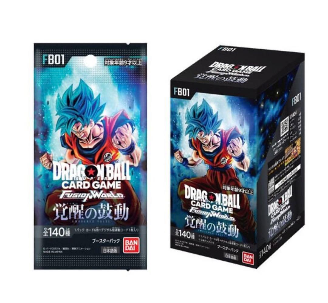 ドラゴンボールスーパーカードゲーム　覚醒の鼓動&烈火の闘気　2点セット