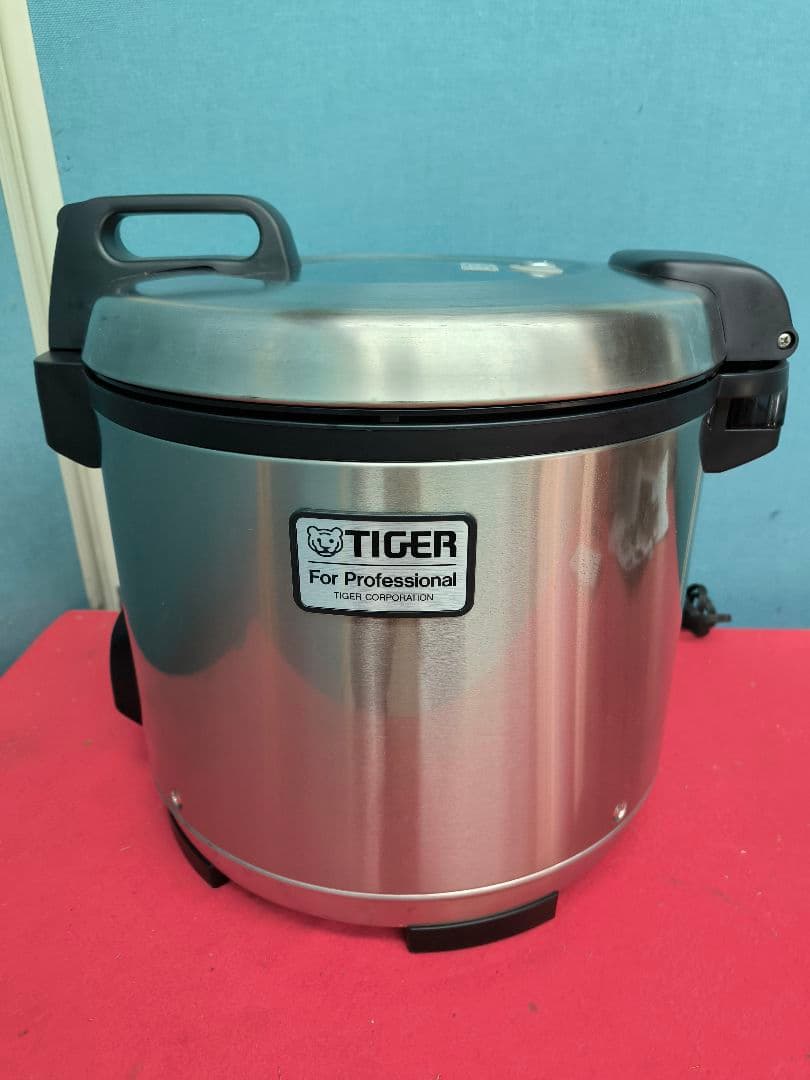 美品　タイガー 業務用炊飯器 2升炊き ステンレスボディ JNO-A360