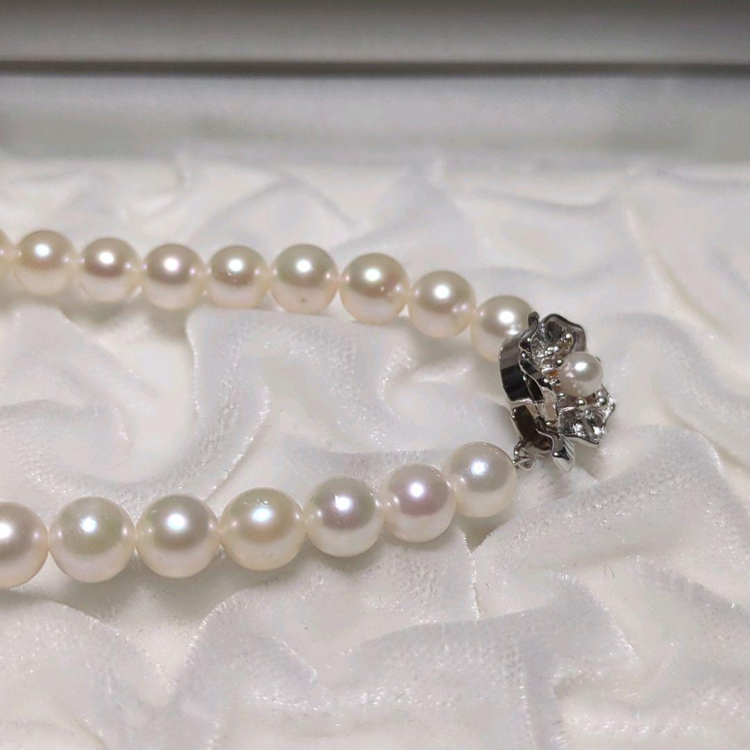 あこや真珠 ネックレス 約7.0-7.5mm 390