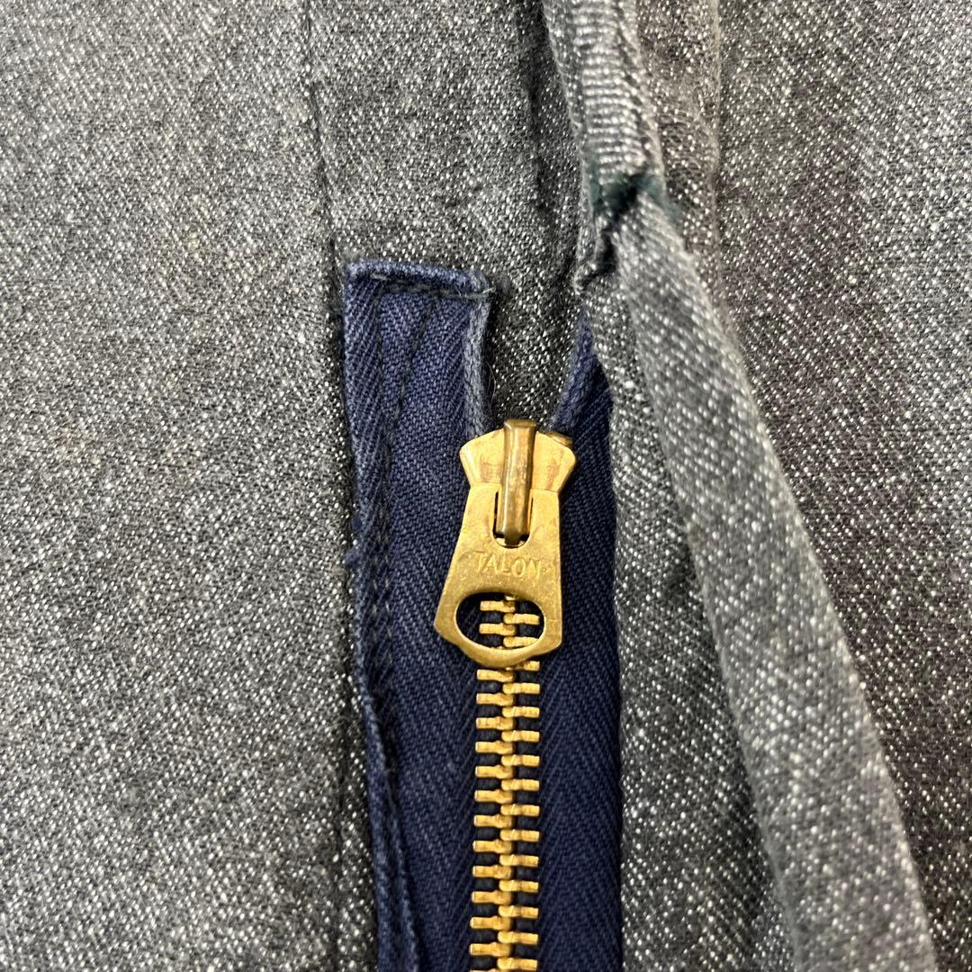 50s 60s ELK BRAND ブラックシャンブレー オールインワン