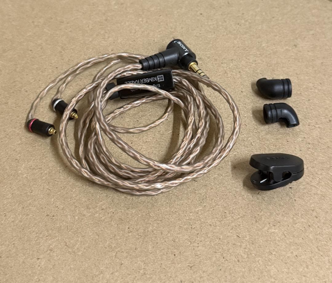 SONY MUC-M12SB1 MMCX 4.4mm キンバー イヤホンケーブル