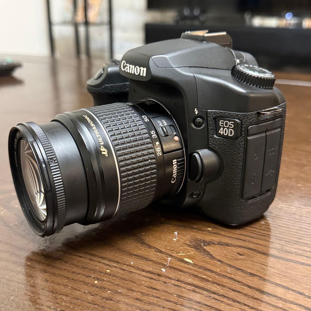 Canon EOS 40D & canon ズームレンズ ef 28〜80mm