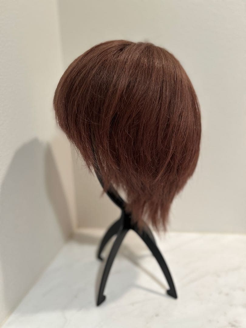 【最終お値下げ！百合子ウィッグ】前髪ありボブ/レミー人毛/アッシュブラウン/M