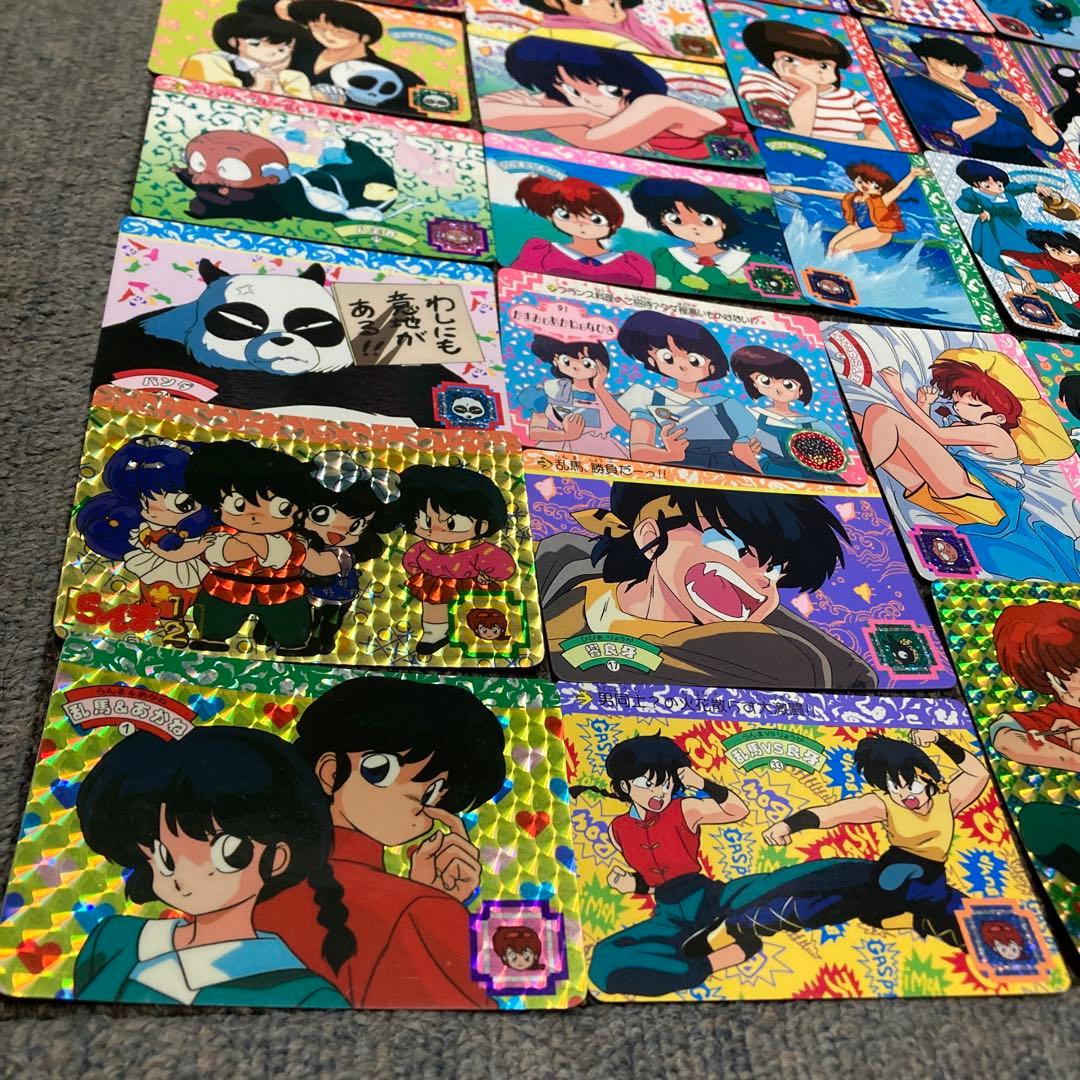 カードダス らんま1/2 乱馬 良牙 天童あかね CARDDASS 1991