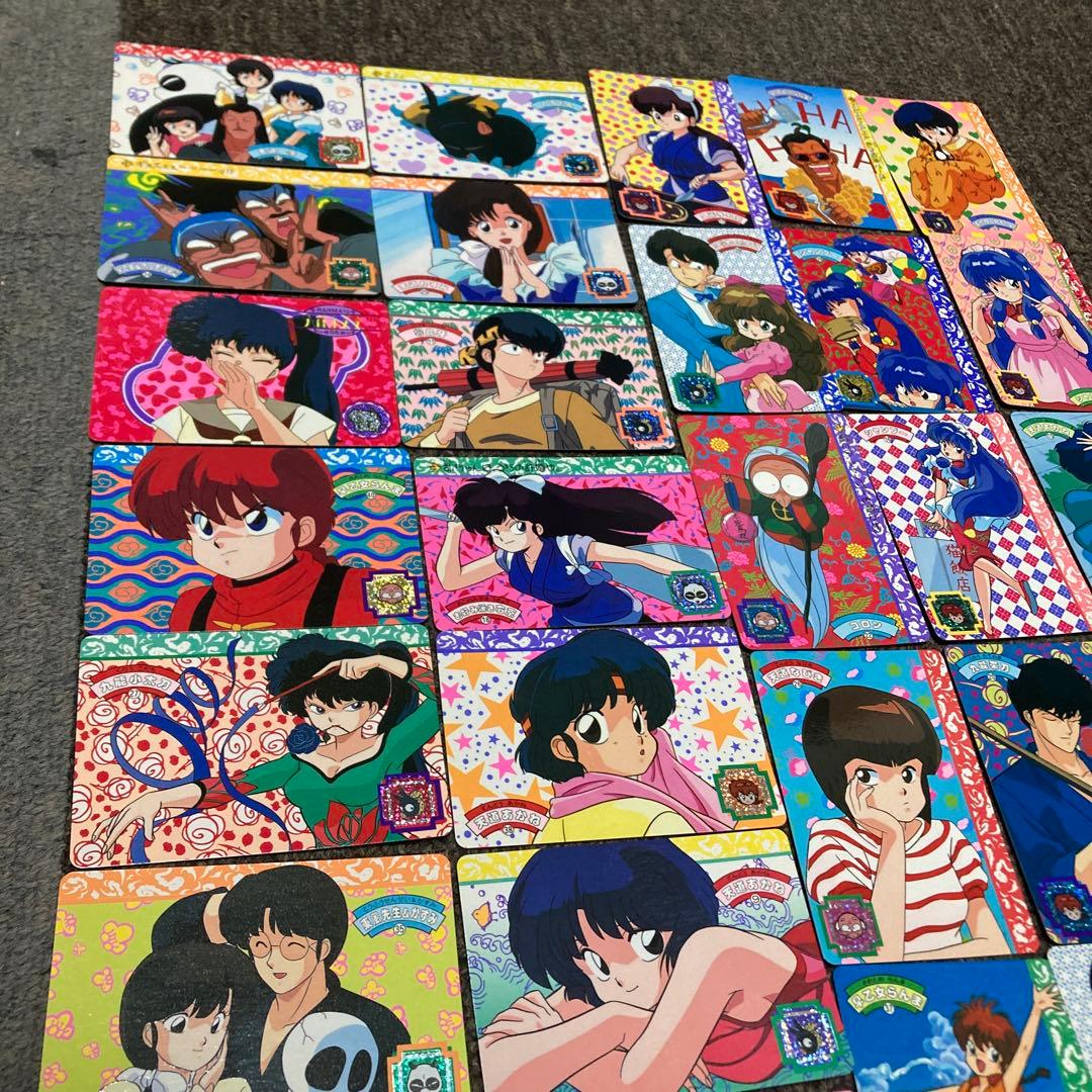 カードダス らんま1/2 乱馬 良牙 天童あかね CARDDASS 1991