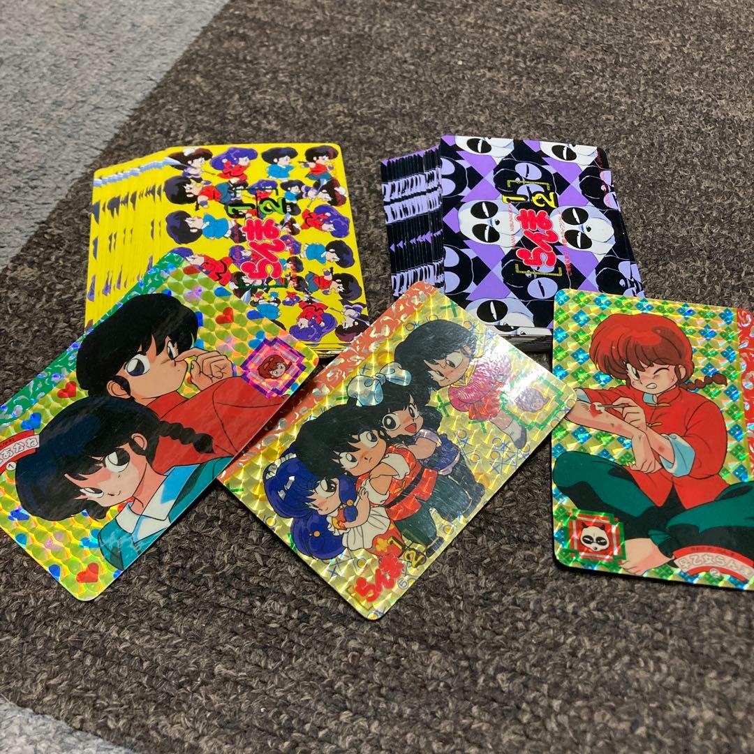 カードダス らんま1/2 乱馬 良牙 天童あかね CARDDASS 1991