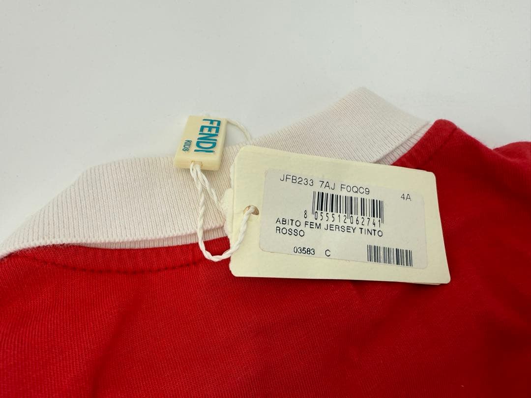 【4歳】3点セット‼️FENDI/ワンピース/ドレス/フェンディ/ドルガバ