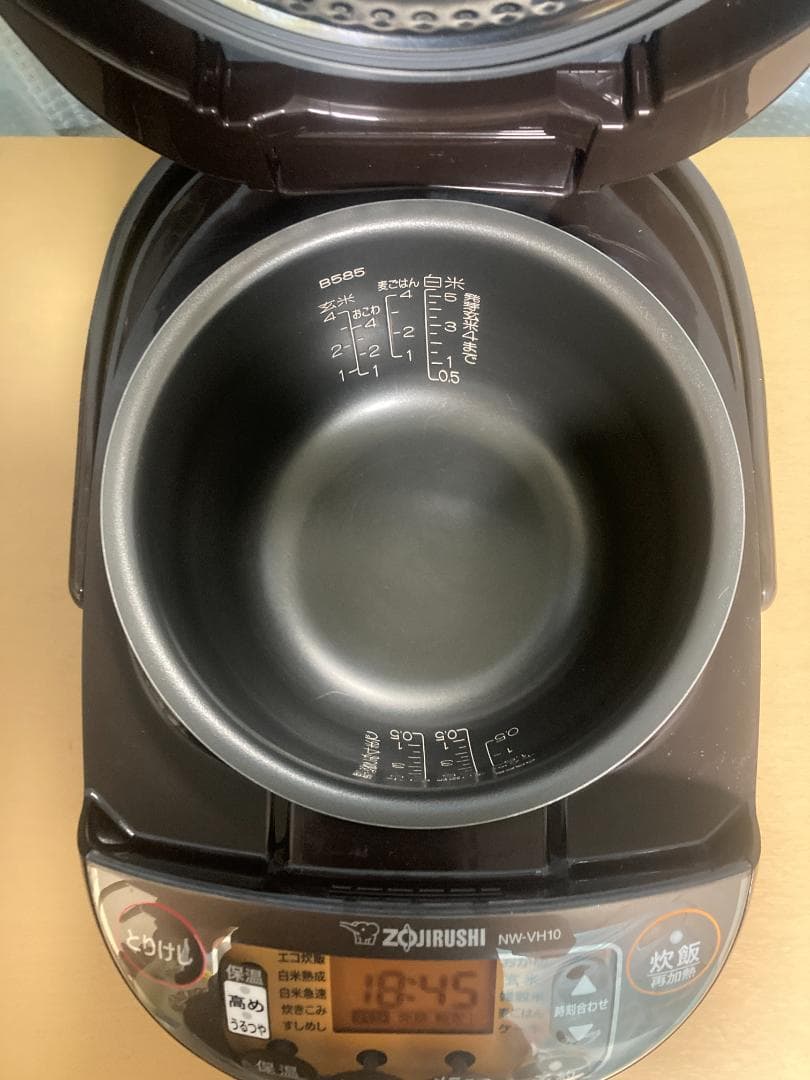 ★美品★2022年製ZOJIRUSHI NW-VH10炊飯器 ジャー5.5合炊き