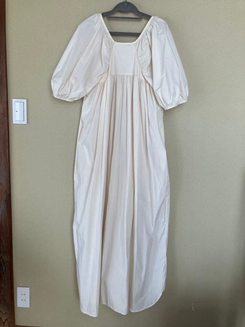 【美品】アナンダマイド　ラボラトリウム　ラーマドレス　アイボリーホワイト
