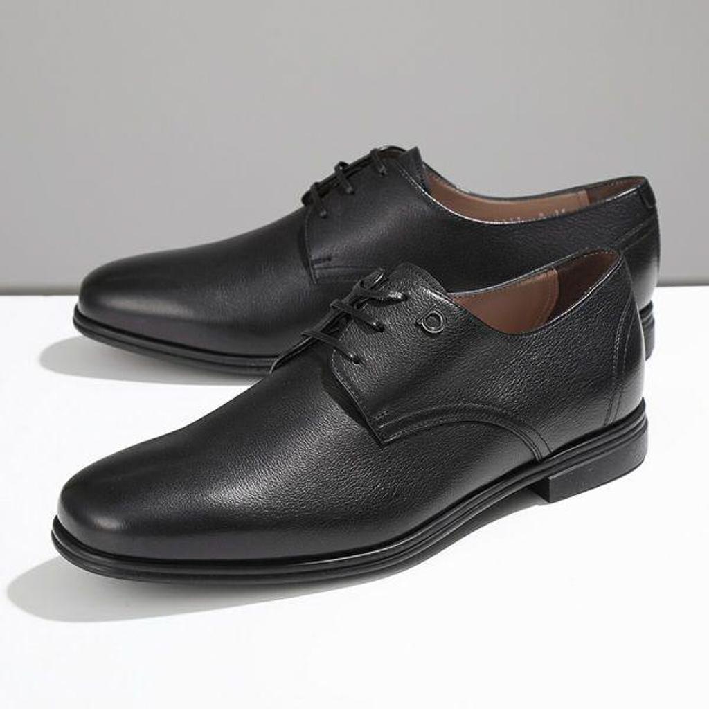 【フェラガモ】 SPENCER レースアップシューズ 8.5 (26.5cm)