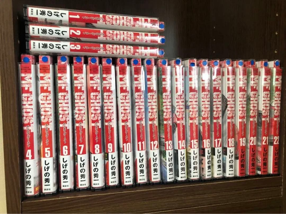 MFゴースト全巻 1-23巻 完結　しげの　レンタル落ち　ケース付