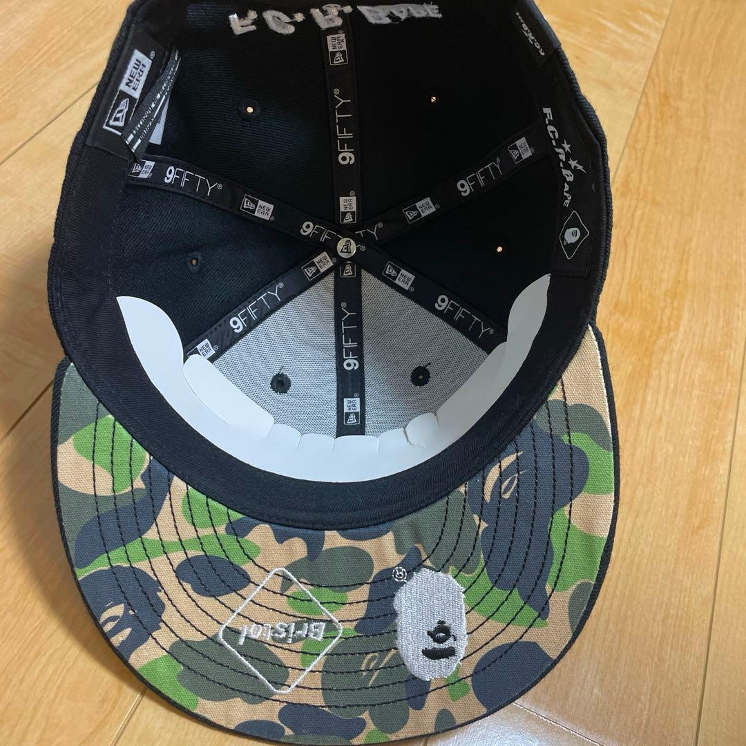 F.C.Real Bristol/A BATHING APEコラボキャップ