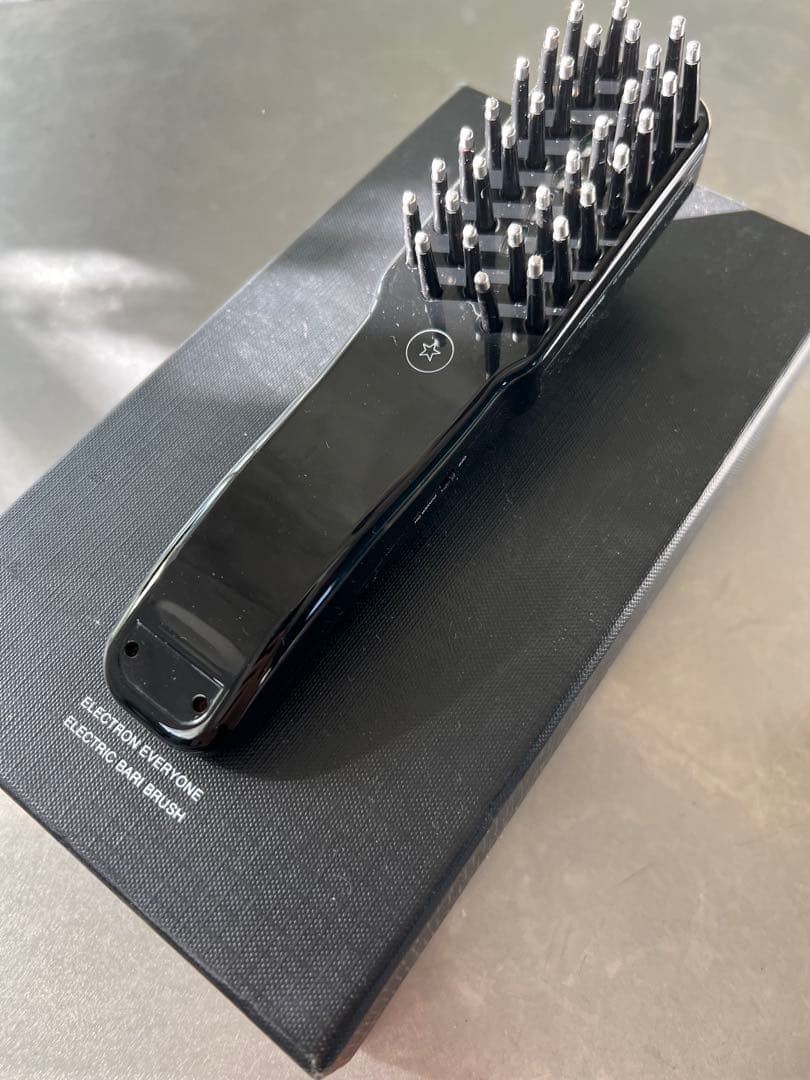 電気バリブラシ エレクトロン 美顔器 エレクトリックバリブラシ ブラック