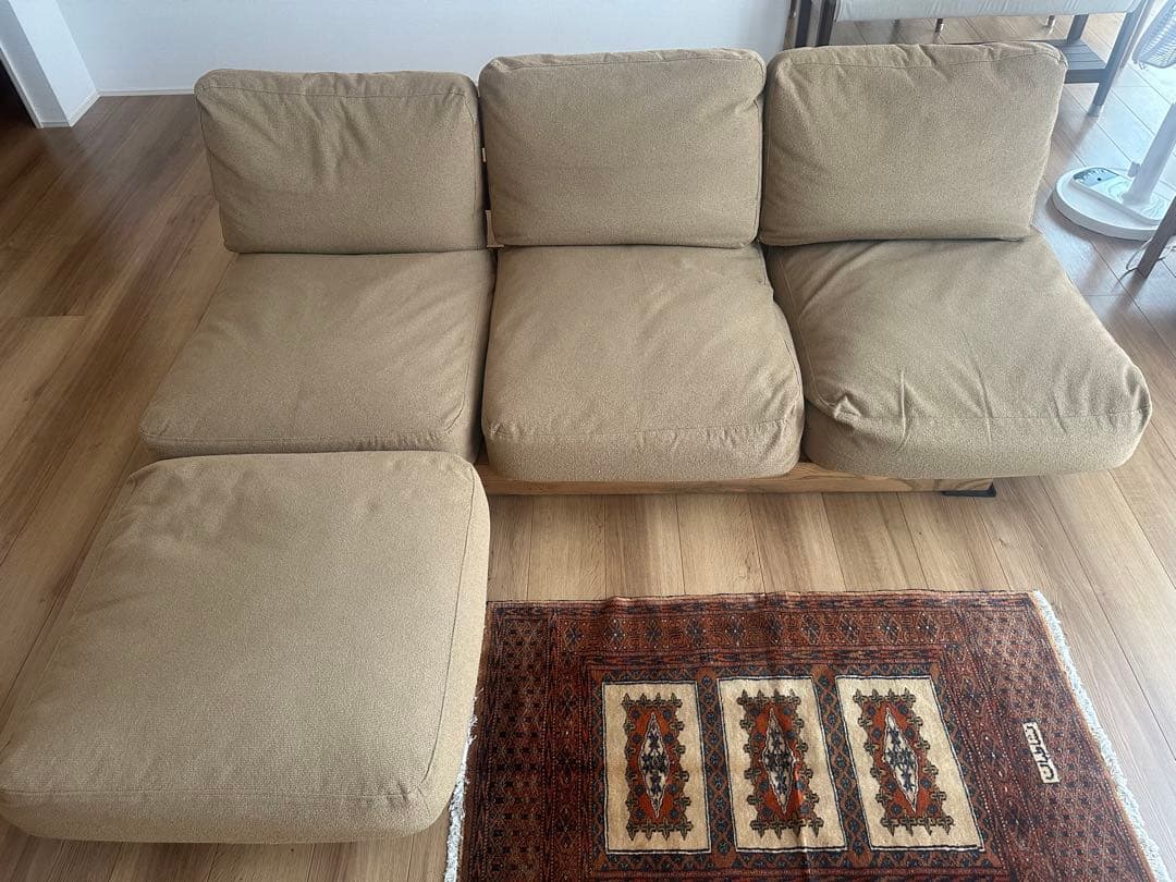 モモナチュラル　MOMO NATURAL CLOUD LOW SOFA