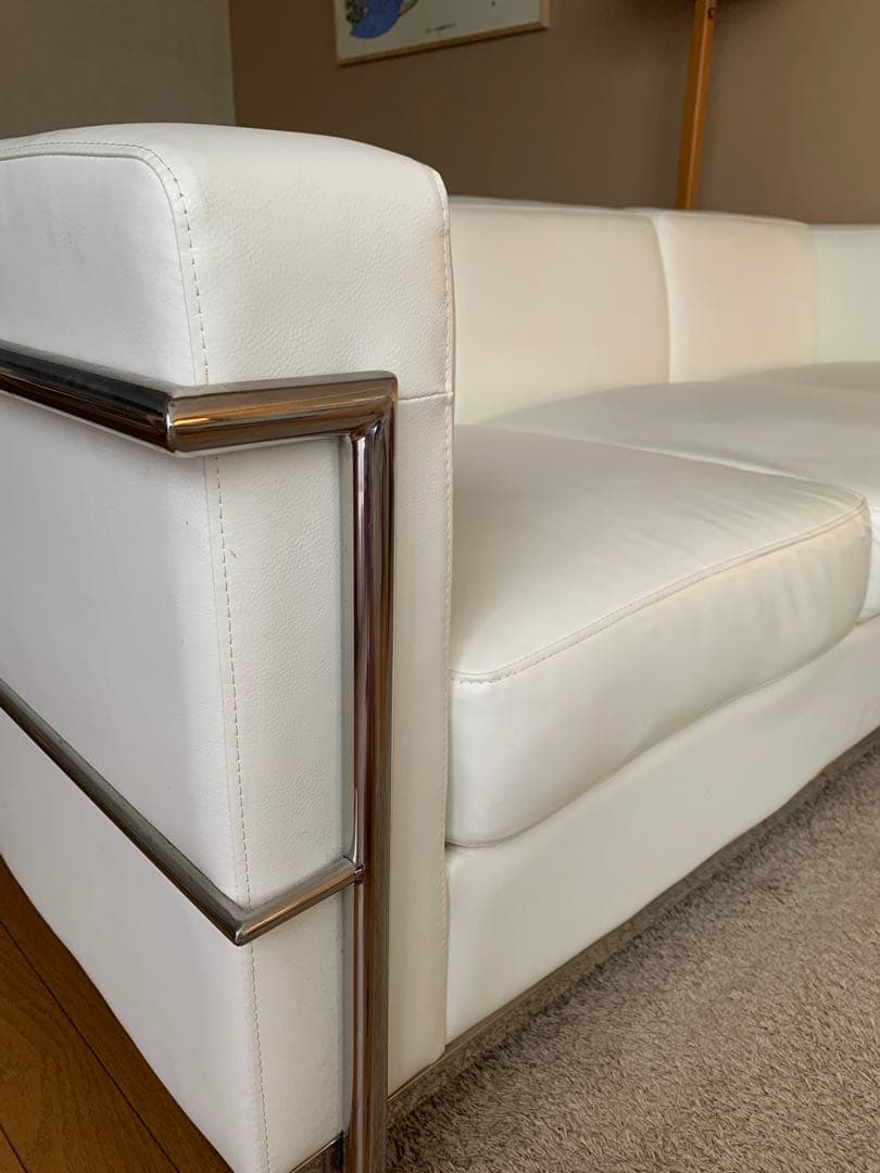 ルコルビジェ　3人掛けソファ