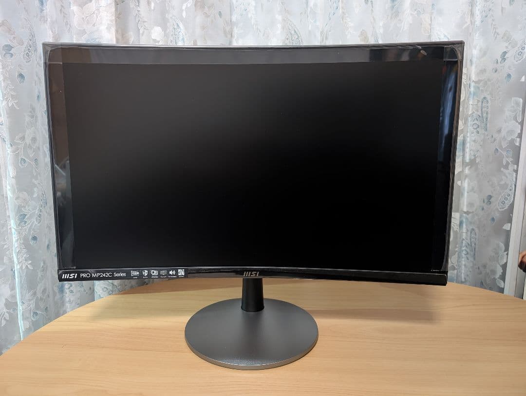 MSI 23.6型液晶曲面ディスプレイ ブラック PRO-MP242C