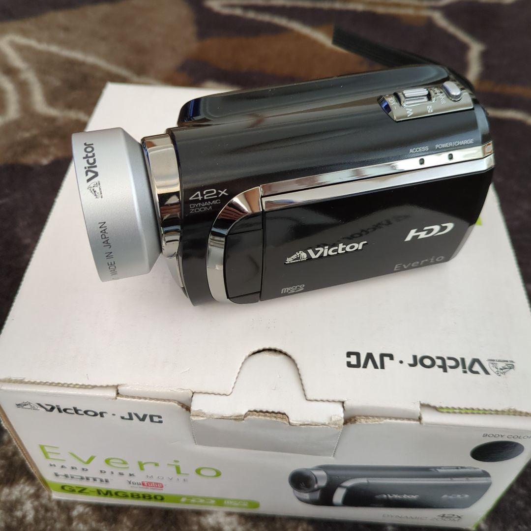 Victor・JVC ビデオカメラ GZ−MG880−B