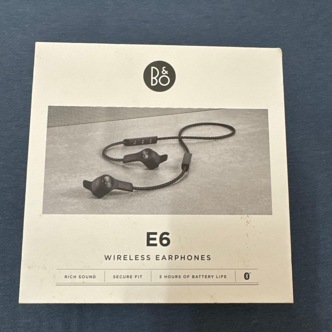 【美品】BANG & OLUFSEN E6 バング&オルフセンE6 ブラック