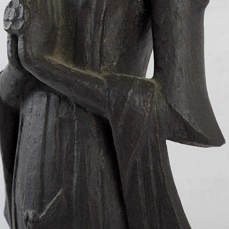 仏教美術　古銅　観音菩薩立像　仏像　V　9601