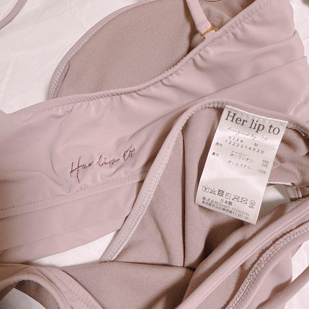 Her lip to／ハーリップトゥ／ビキニ／水着／size:M