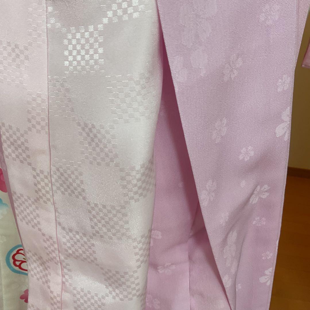 No.45 女の子　産着長襦袢付き　お宮参り　祝い着　ポンポネット