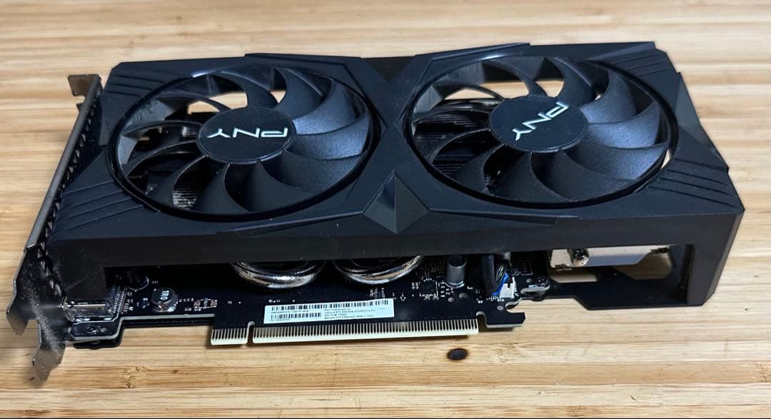 6/5日まで PNY GeForce RTX 4060 8GB 保証書付き